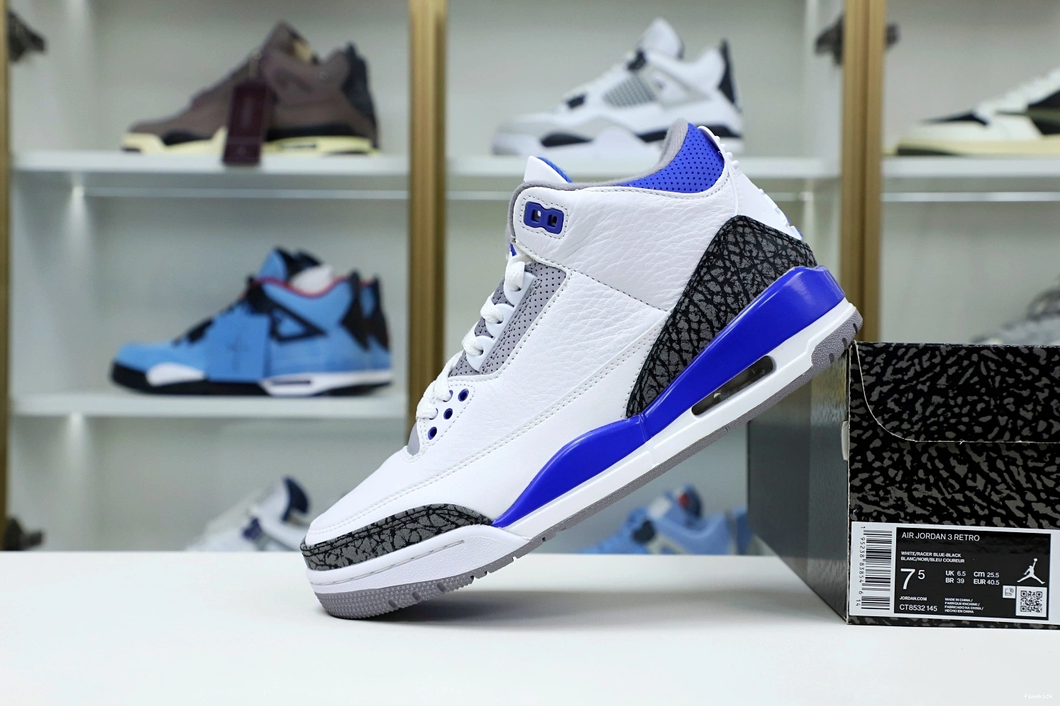 RETRO 'RACER AIR 3 JORDAN BLUE' (CT8532-145) 1104